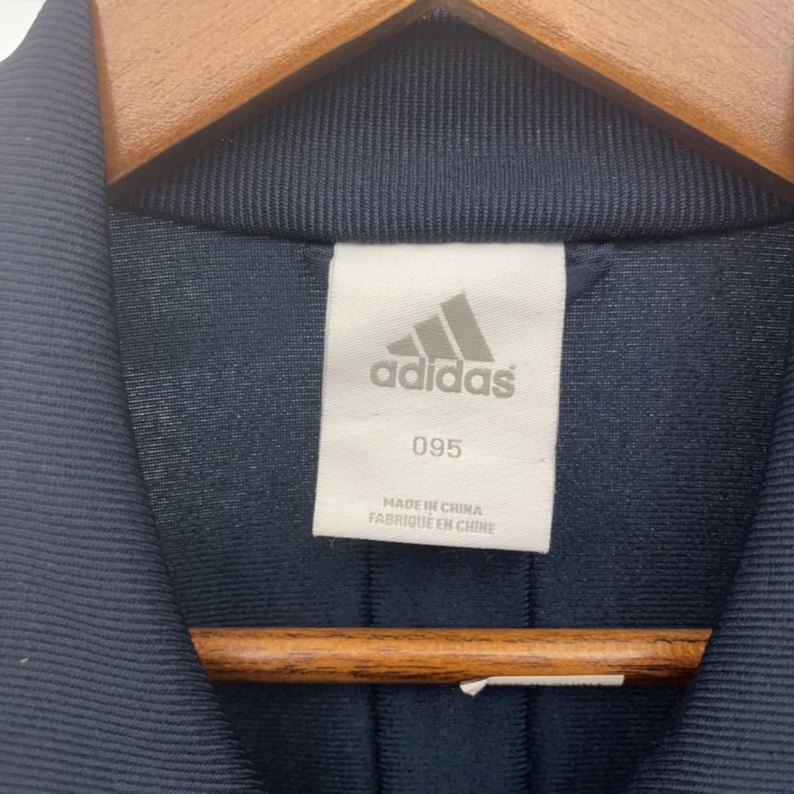 아디다스 레트로 희귀 아노깔 삼각로고 배색 져지 집업 95 C09048 상품이미지5