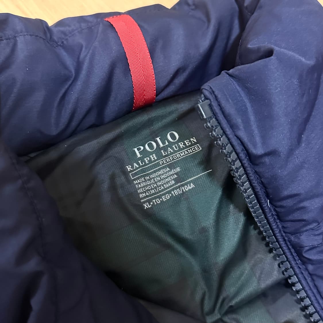 폴로 랄프로렌 네이비 푸퍼 패딩 상품이미지2
