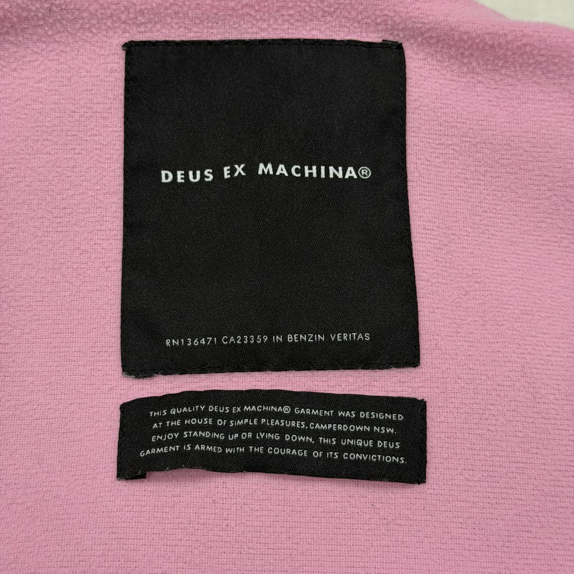 데우스 엑스 마키나 빈티지 프린팅 코치자켓 그린 핑크 L 상품이미지4