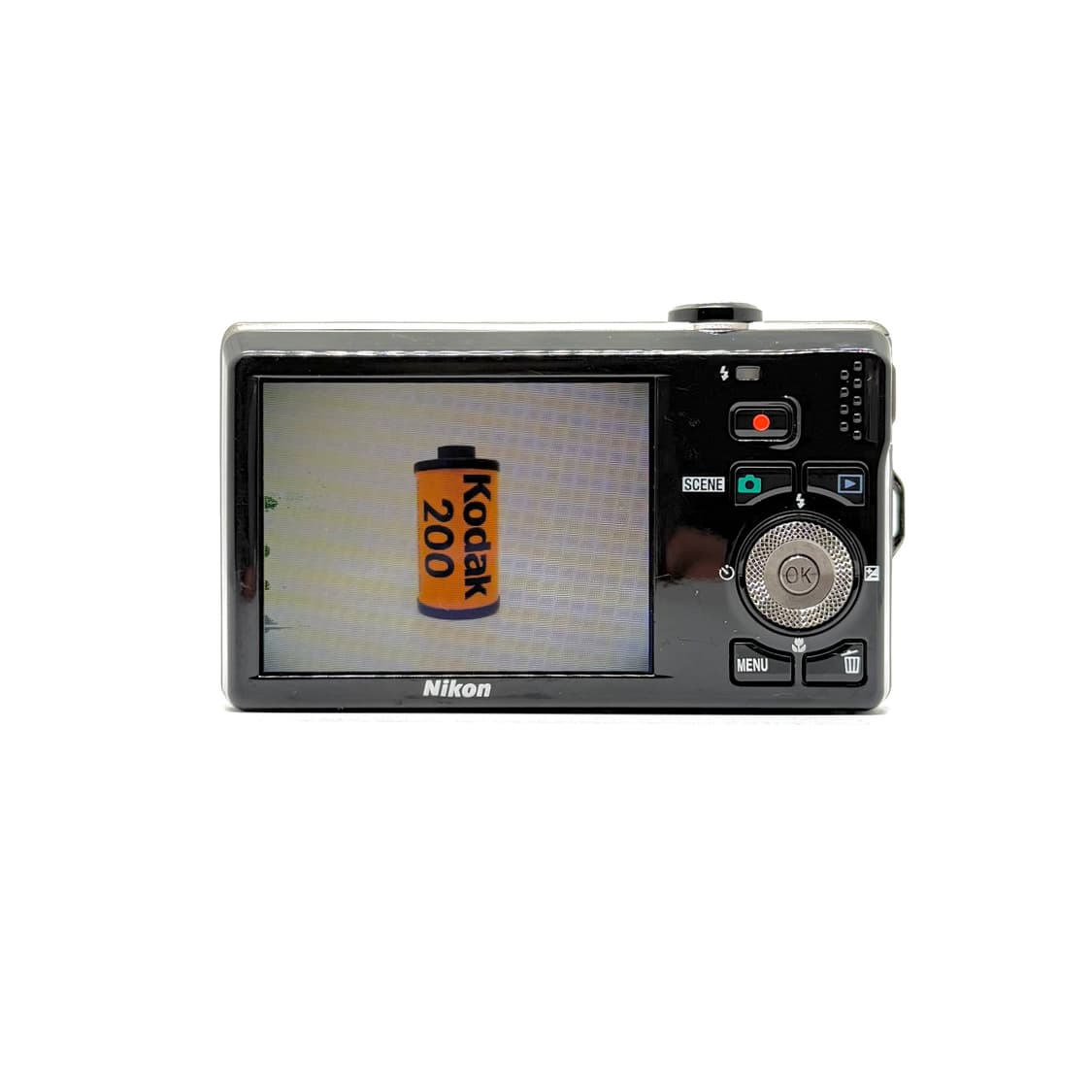 [레어&쿨톤!] 니콘 Coolpix S6000 매트블랙 디지털카메라 상품이미지3