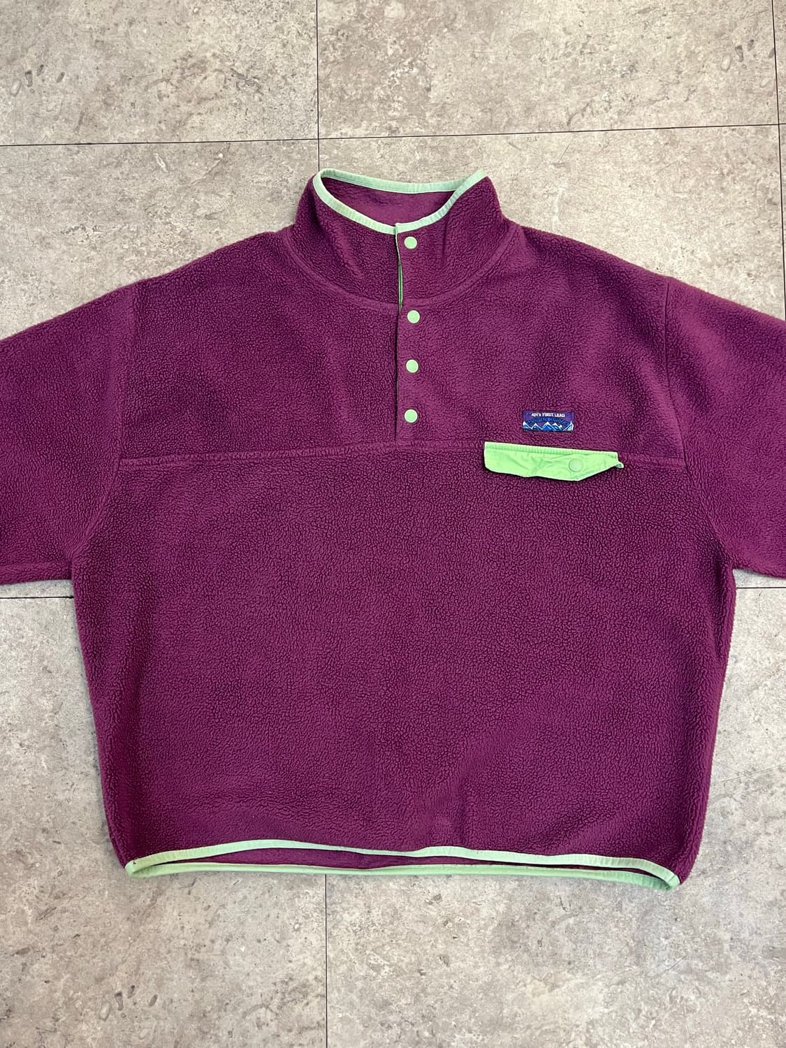 빈티지 플리스 퍼플 #csz3025 상품이미지5