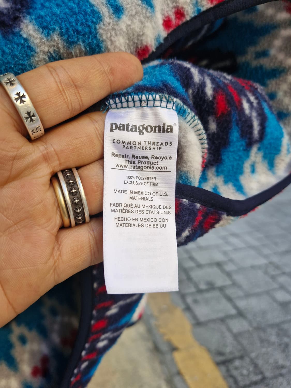 Z-192 파타고니아 신칠라 아즈텍 네이티브  상품이미지6