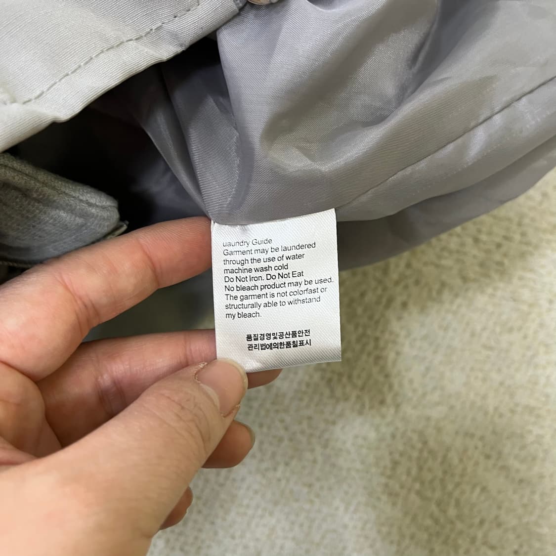 L 아스노핏 후드 항공점퍼 0421M 상품이미지3