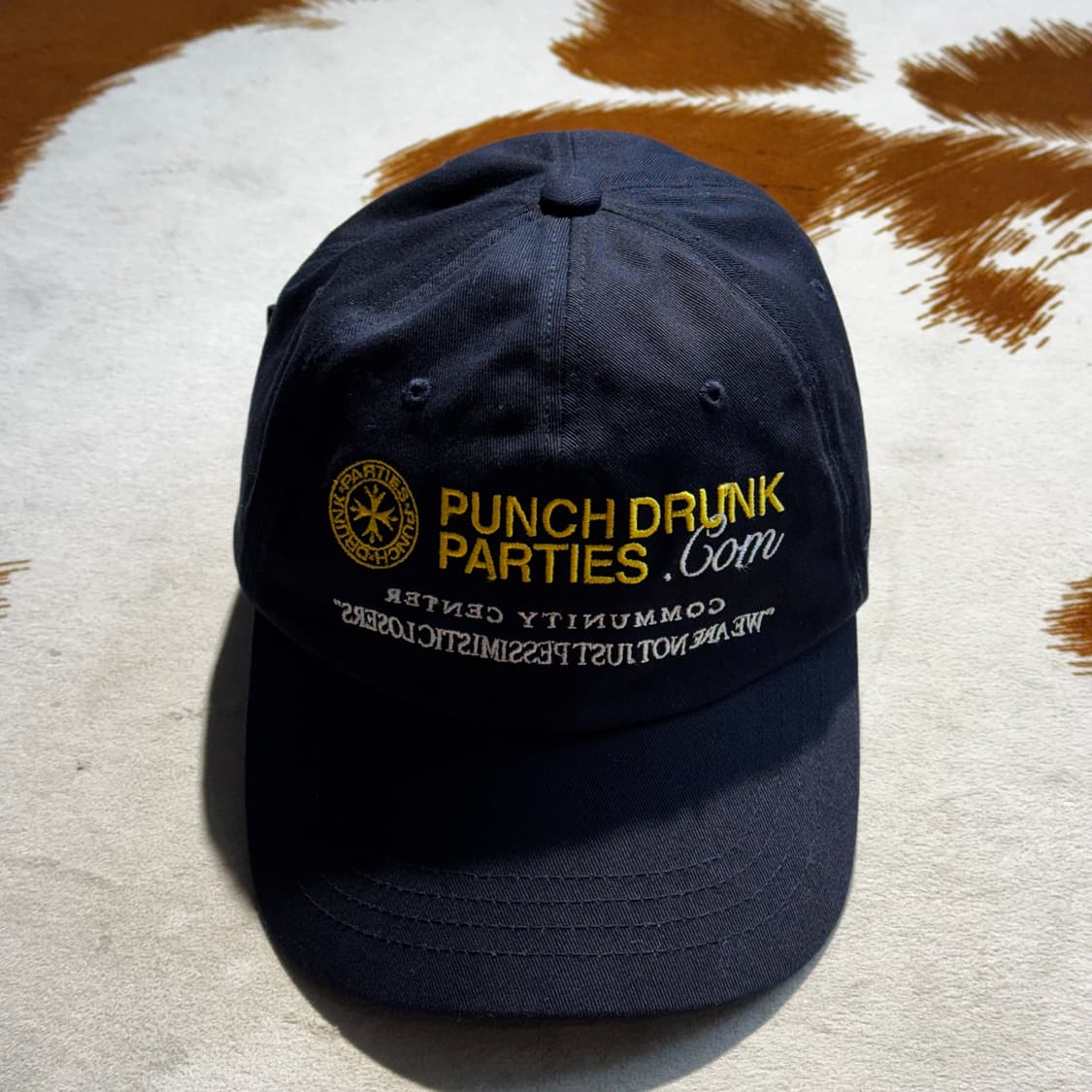 펀치드렁크파티즈 OG 헤비코튼 로우 캡 (OS) 상품이미지3