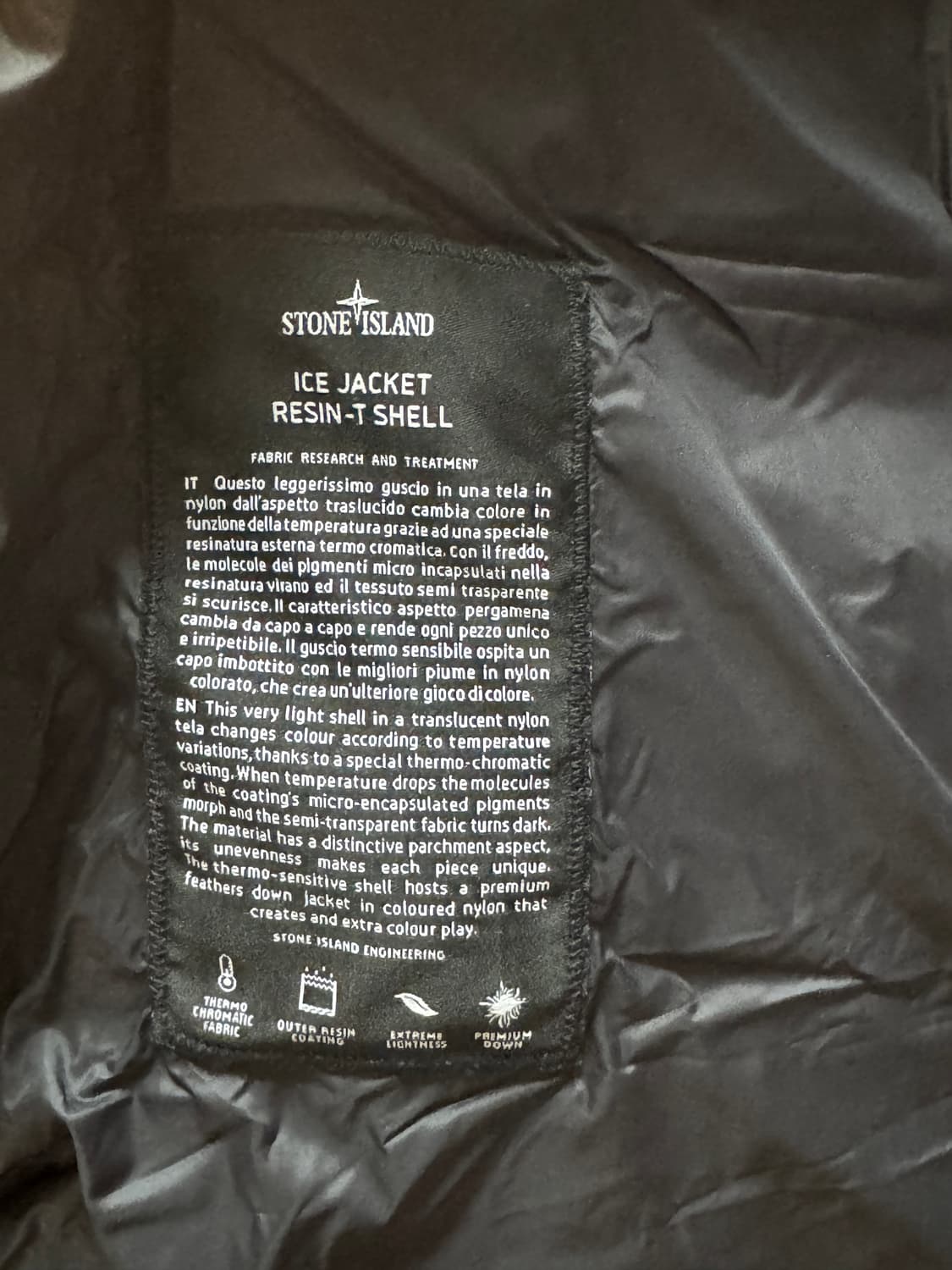스톤아일랜드 아이스 자켓 패딩 상품이미지7