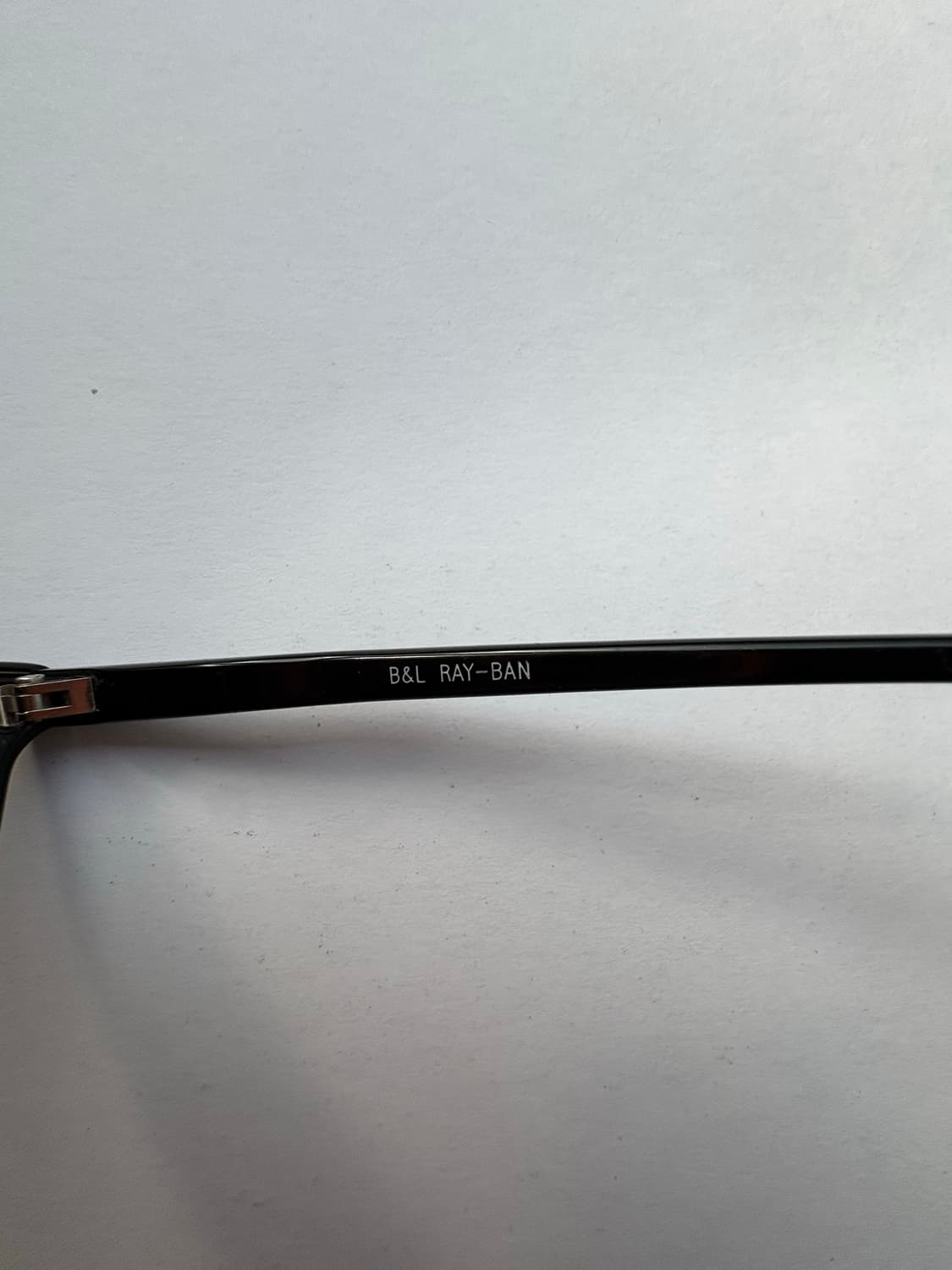 RayBan 빈티지 레이밴 바슈롬 B&L 블랙 웰링턴 선글라스 상품이미지4