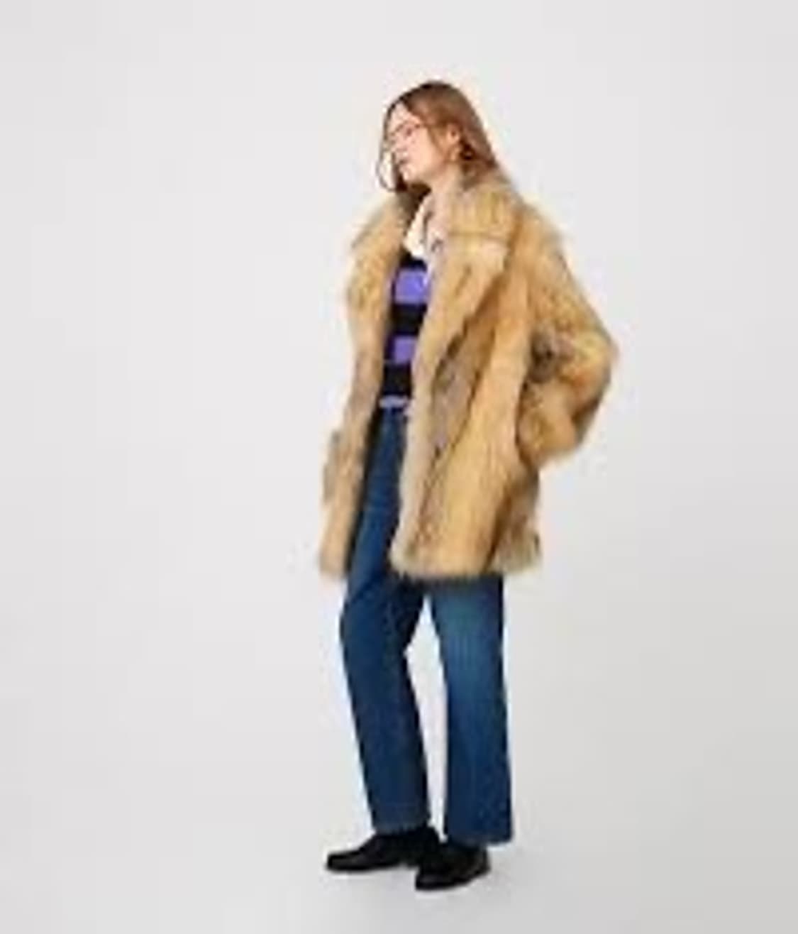 문선 Granny Fur coat 퍼자켓 상품이미지5