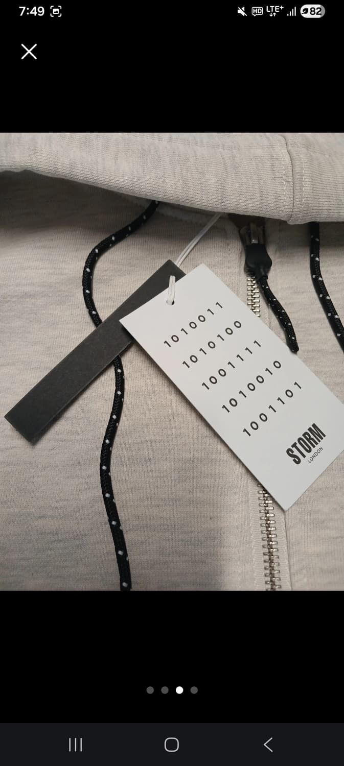 정품 스톰런던 후드 집업 XXL 새상품 급처 상품이미지3