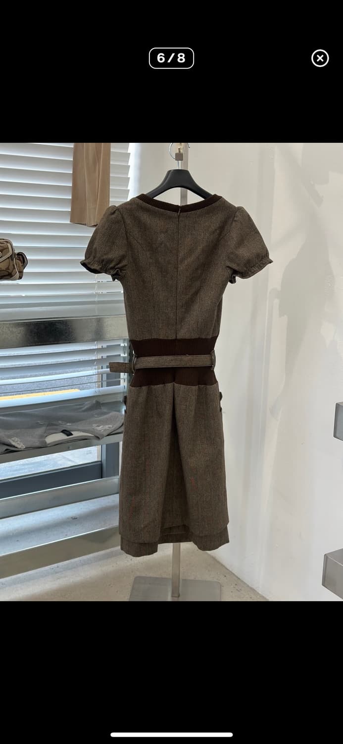 Dolce & Gabbana 울 글렌체크 원피스 상품이미지6