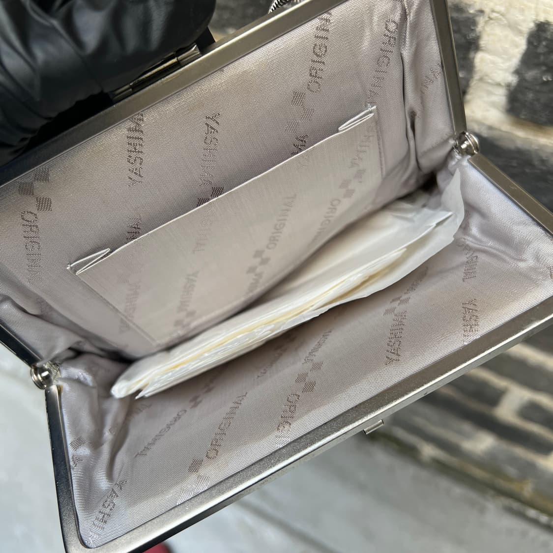 빈티지 실버 메쉬 이브닝백 상품이미지7