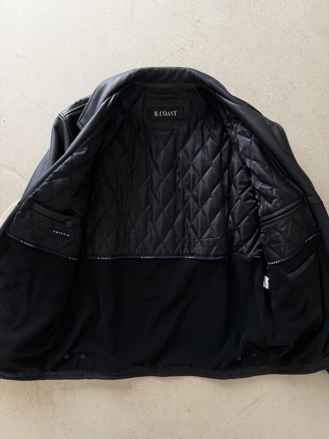 Vintage B.coast Cowhide Leather Jacket  상품이미지7