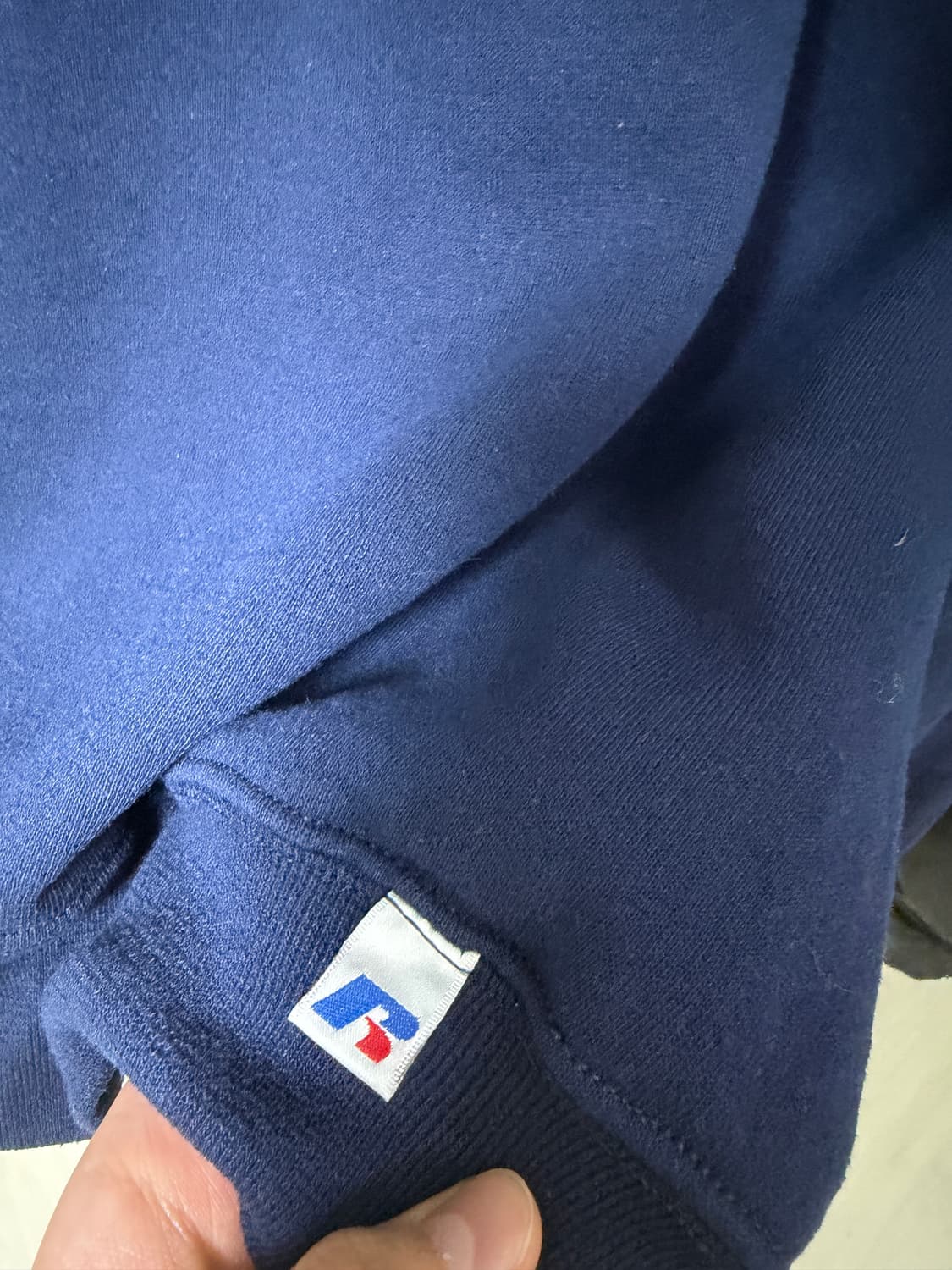 90s 빈티지 러셀 맨투맨 네이비(L) 상품이미지8