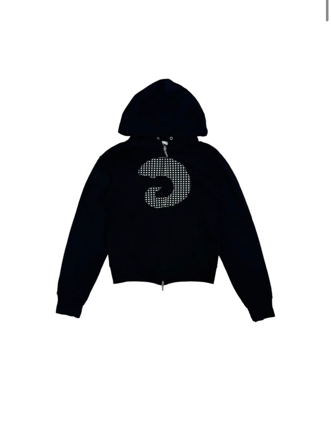 탄산마그네슘 혼 아플리케 후드집업 상품이미지1