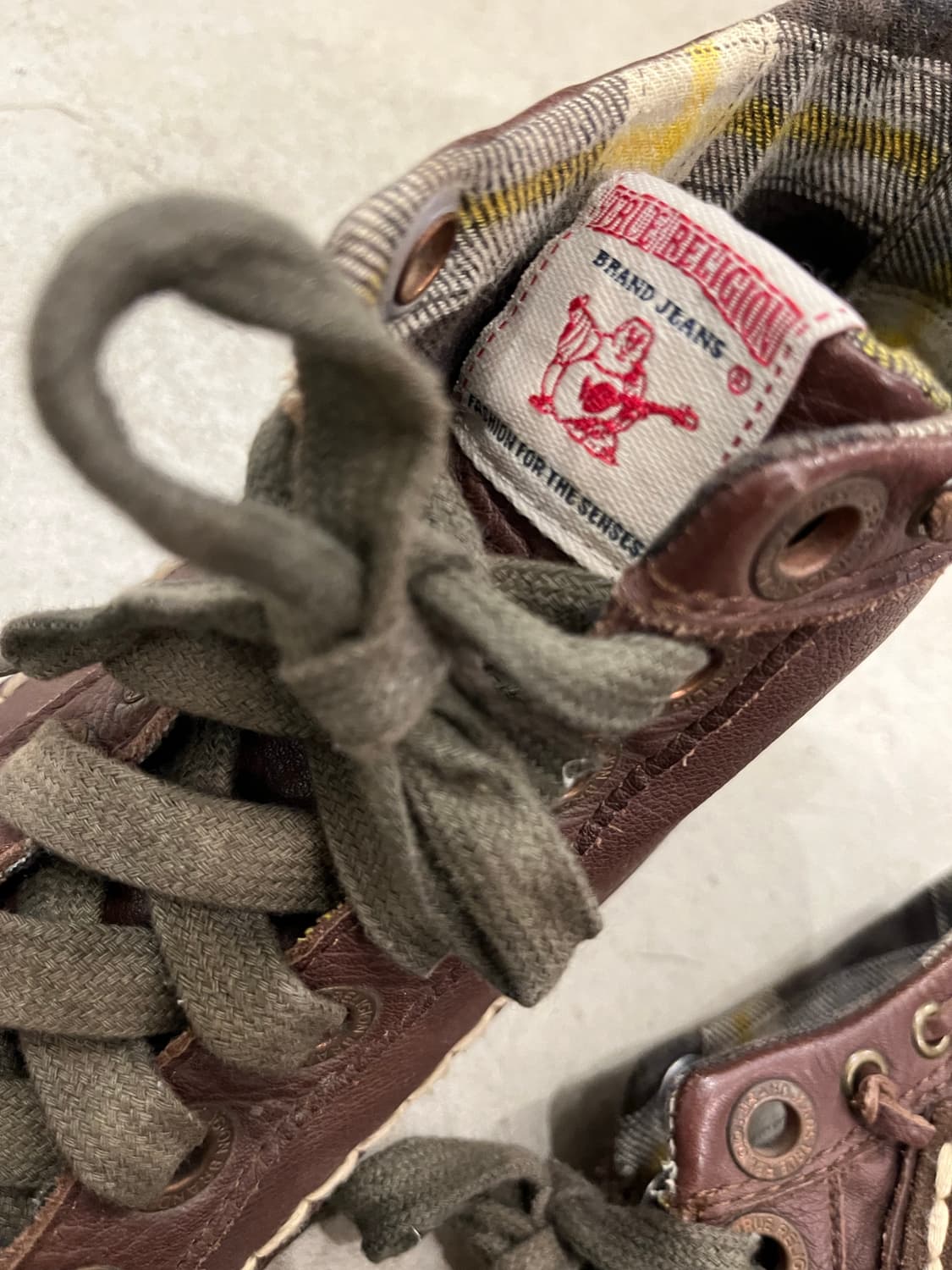 빈티지 00s 트루릴리젼 스니커즈 하이 상품이미지4