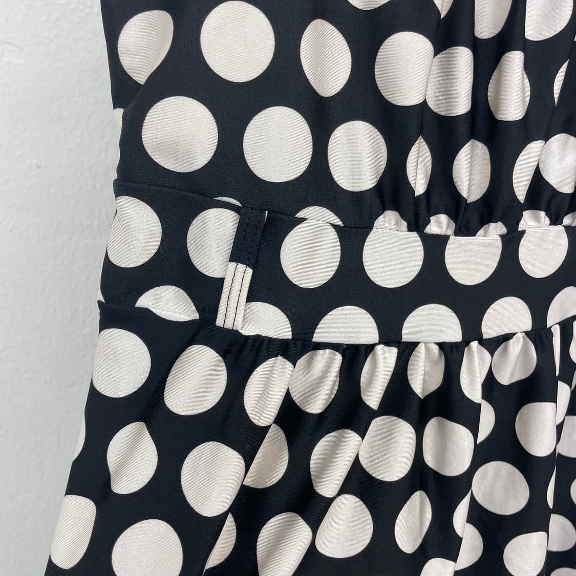 Retro Dot Babydoll Dress 상품이미지3