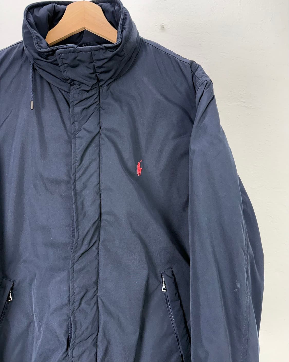 폴로 랄프로렌 네이비 폴리쉘 히든 후디 페리 자켓 상품이미지3
