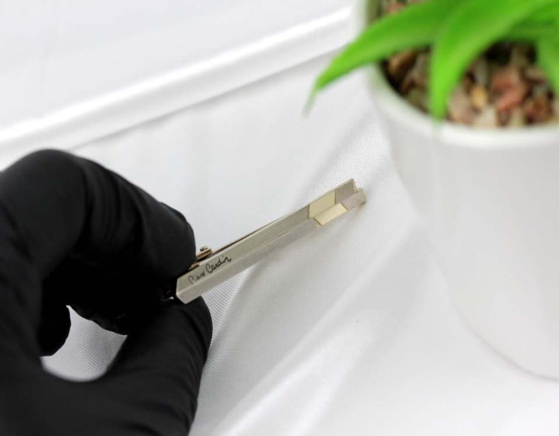 피에르가르뎅 A등급 5cm 남자 명품 넥타이핀 빈티지 상품이미지5