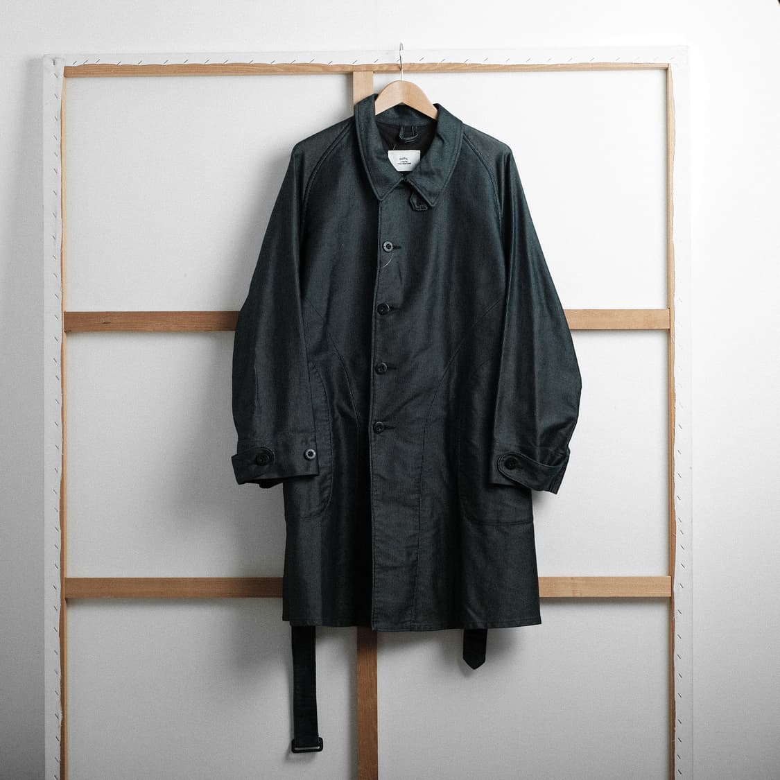 Outil 우티 아비뇽 블랙 인디고 코트 3(105사이즈) 상품이미지4