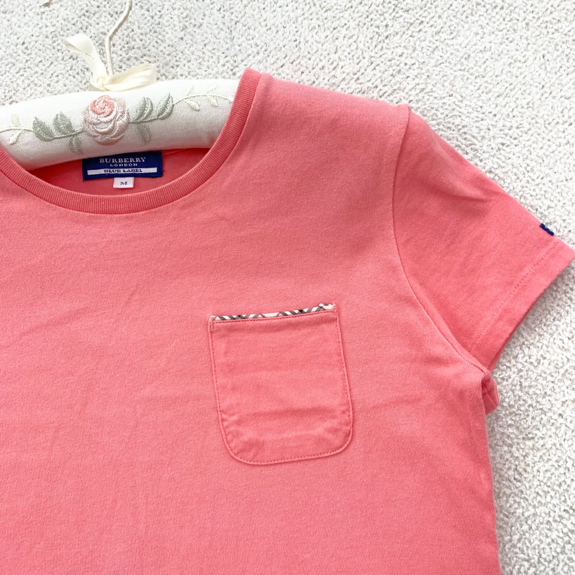 Burberry ♥ 버버리 코랄핑크 딱붙탑 상품이미지3