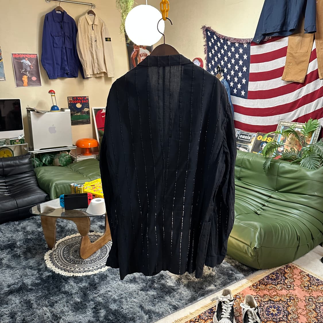 이세이미야케 04ss 가먼트다이 테일러드자켓 상품이미지5