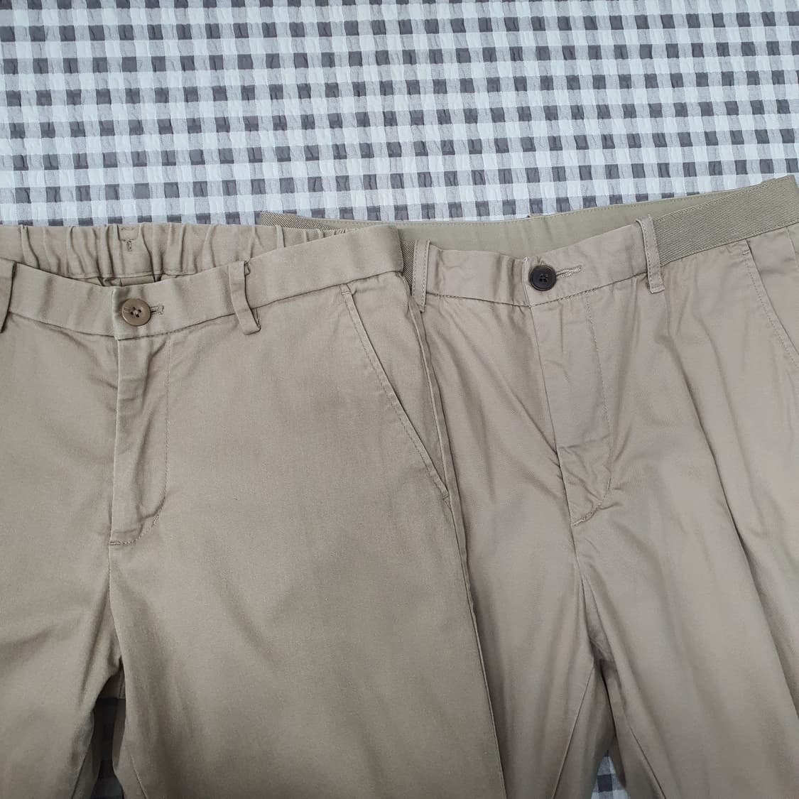 유니클로 밴딩 면바지 남자29~31 (2벌가격) 상품이미지4