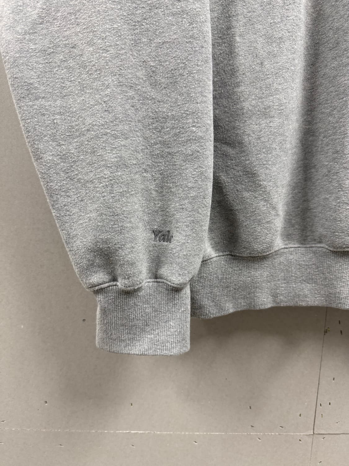 남성 L / 예일 투톤아치 후드티 그레이  상품이미지5