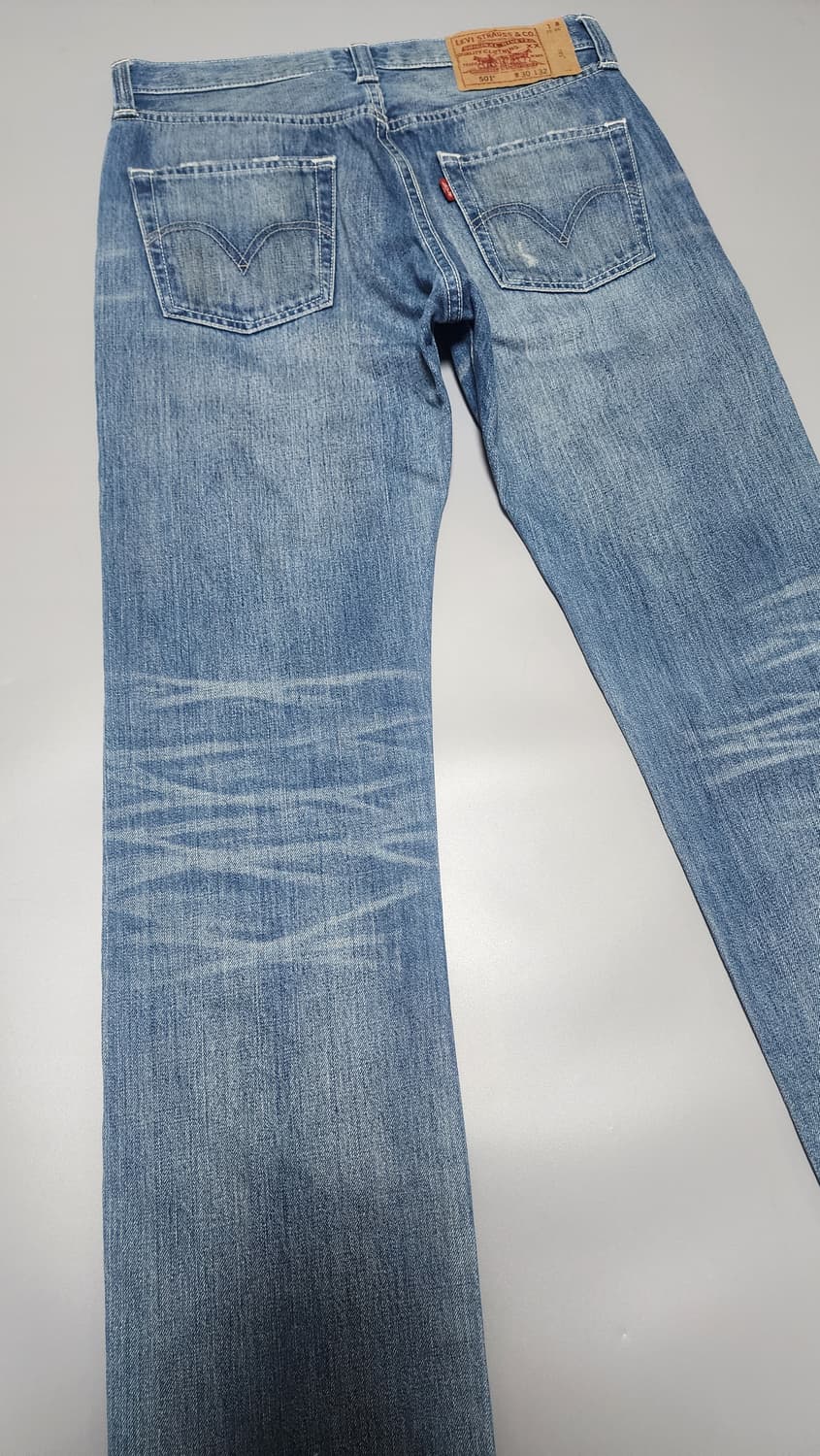 리바이스 501 언버튼 패치워크 (W30) 08501 기무라타쿠야에디션 상품이미지10