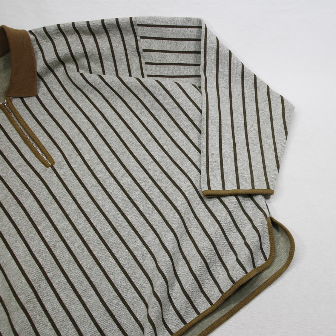 (착용컷) ixi:z 카라 집업 티셔츠 (남성용 100) 상품이미지6