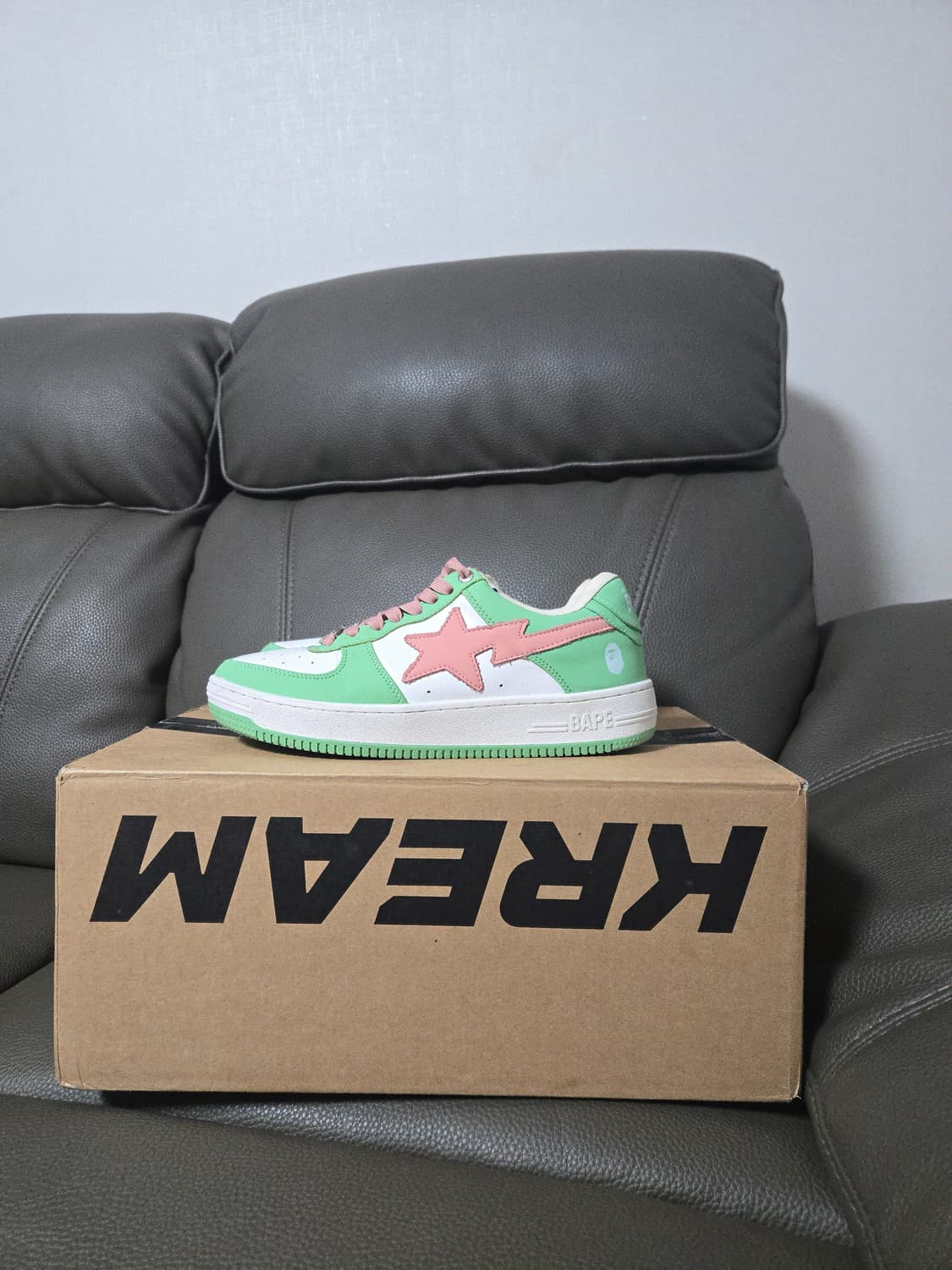 베이프 베이프 스타 로우 파스텔 그린 245 상품이미지1