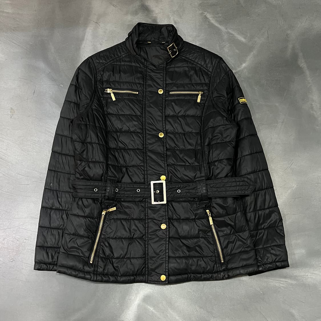  바버 인터네셔널 퀼팅 자켓 y15240 상품이미지1