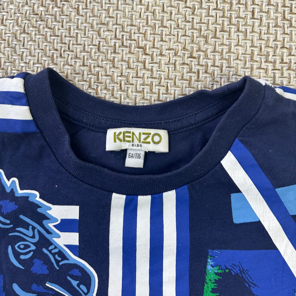 6A 겐조 키즈 타이거 프린팅 반팔 티셔츠 0417D 상품이미지2