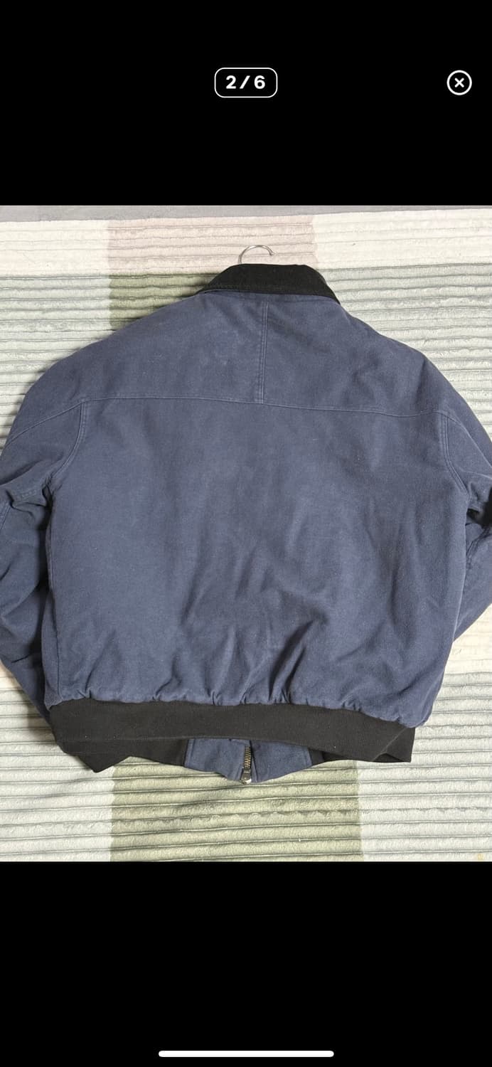 해칭룸 vtg 봄버 자켓 네이비 상품이미지2