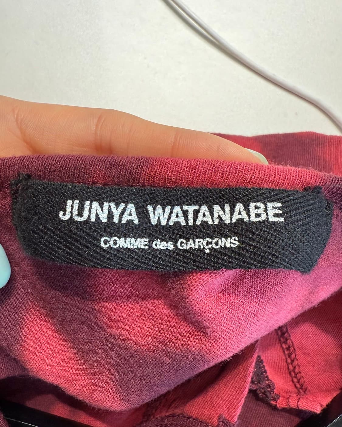 준야 와타나베 AD2004 벨 텍스처 타이 다이 롱 슬리브 상품이미지8