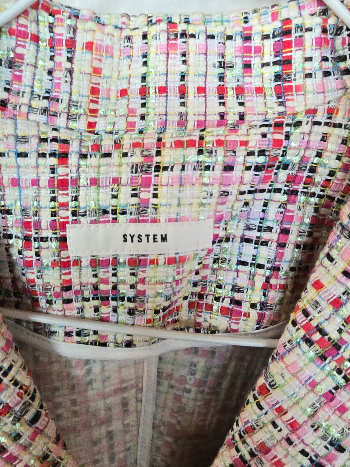 시스템 트위드 자켓 상품이미지3