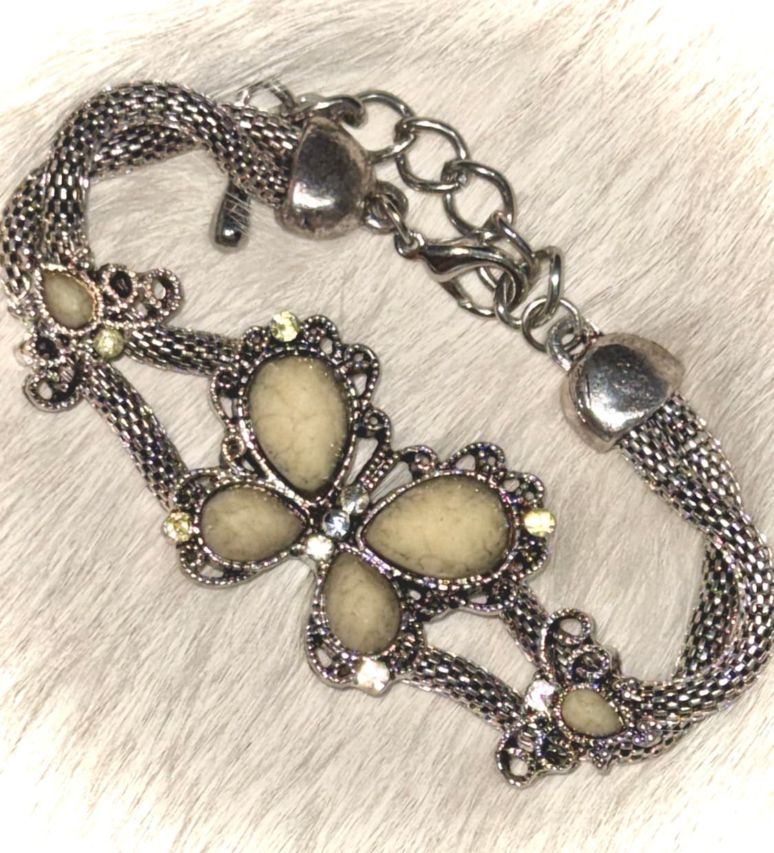 일본 y2k 페어리 갸루 나비 엔틱 뱅글 팔찌 상품이미지1