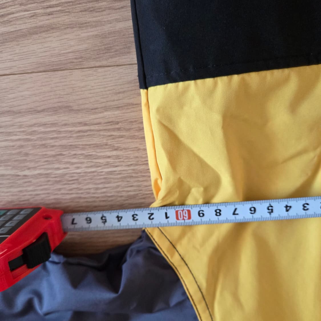 크리틱 블랙/옐로우 바람막이 자켓 M 상품이미지10