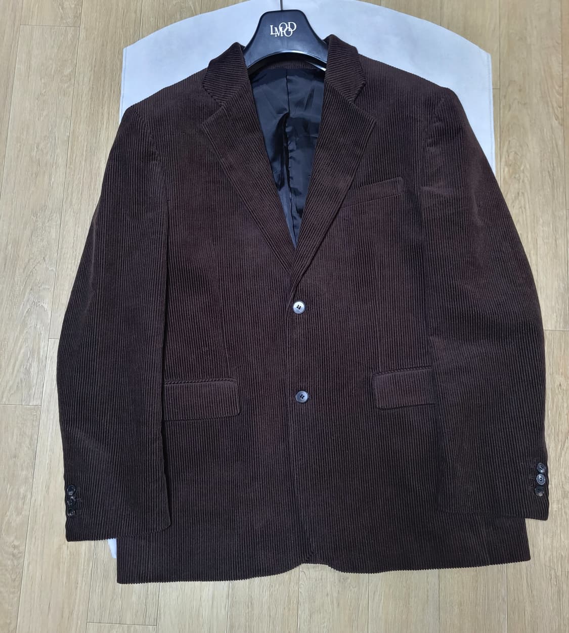 tngt 티엔지티 코듀로이 자켓 브라운 110 상품이미지2