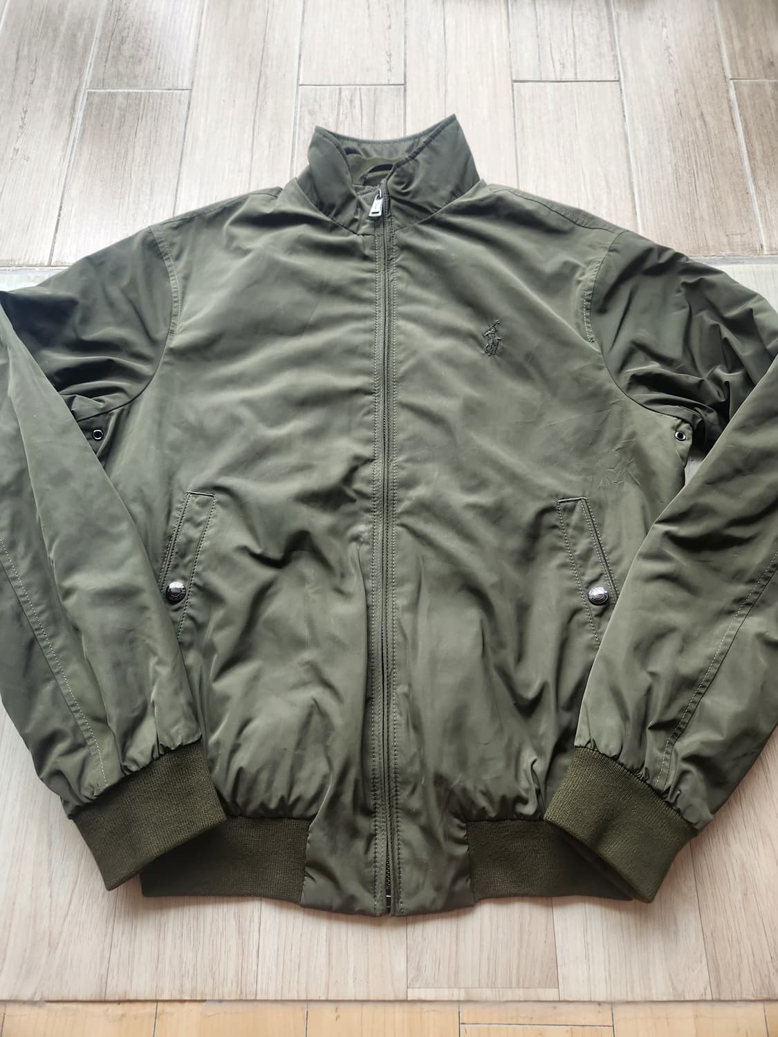 폴로 랄프로렌 해링턴 자켓 S 카키 상품이미지1