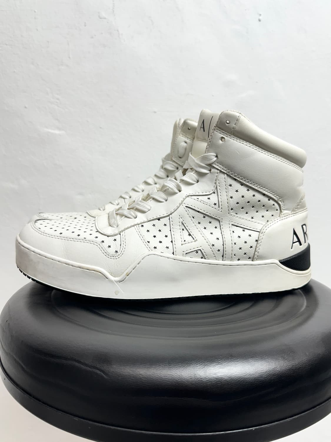 Armani Exchange High-Cut Leather Sneaker 상품이미지7