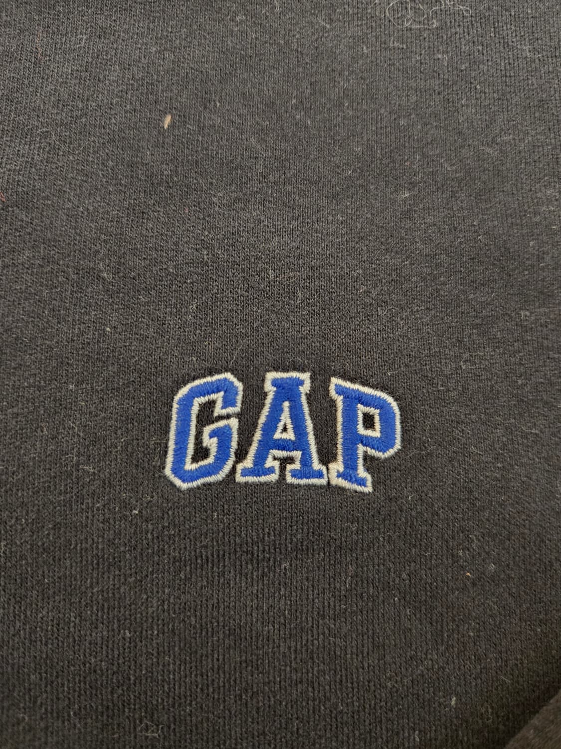 GAP 갭 블랙 맨투맨 S 상품이미지4