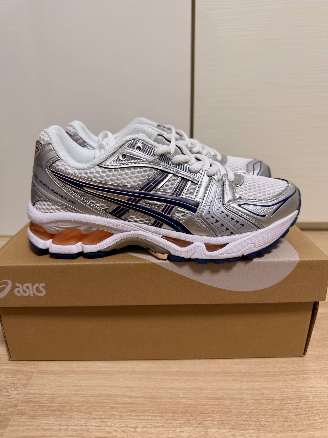 젤카야노14 화이트썬더블루 미착용 상품이미지1