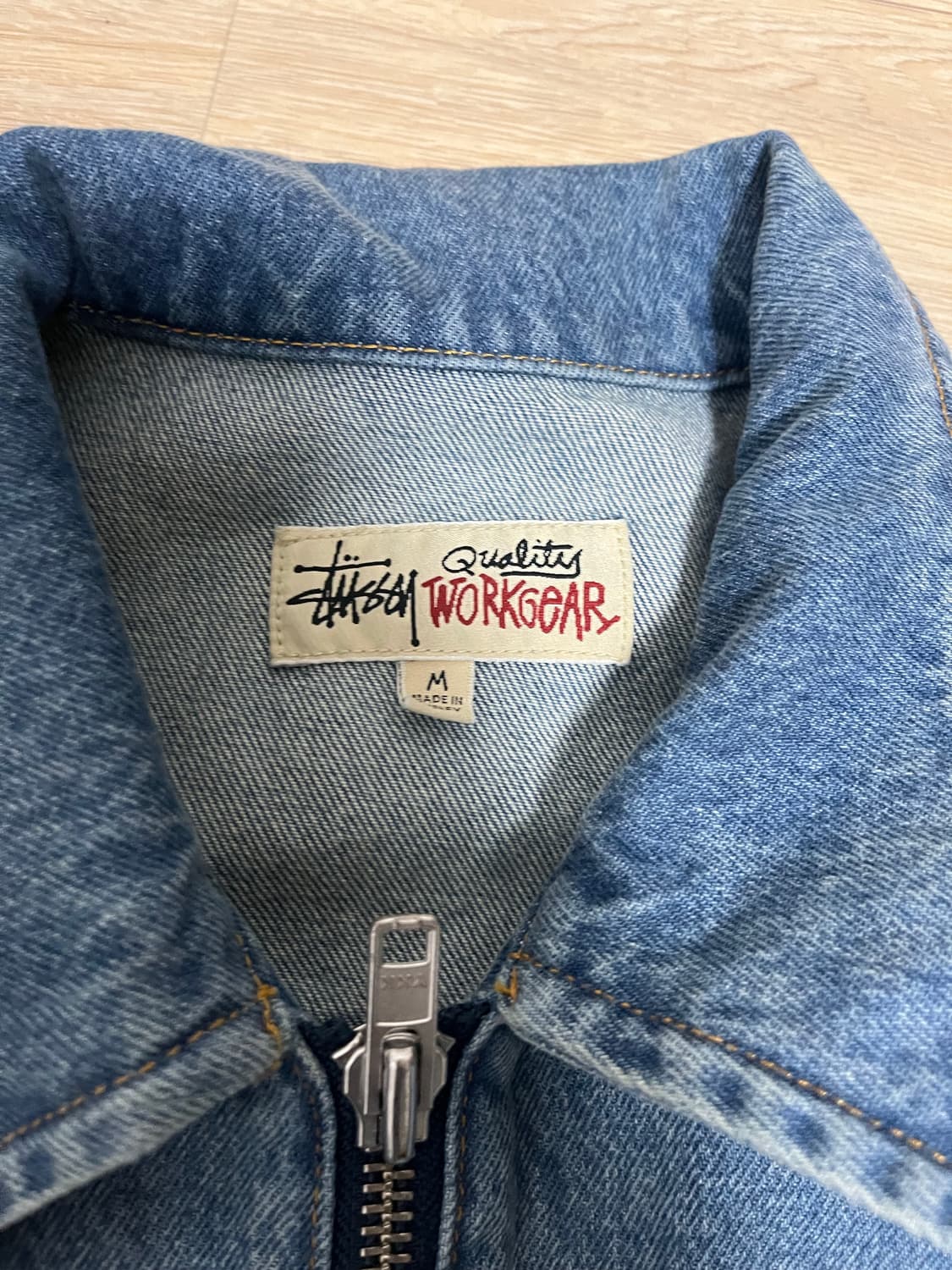 (M) 스투시 데님 집 워크자켓 상품이미지3