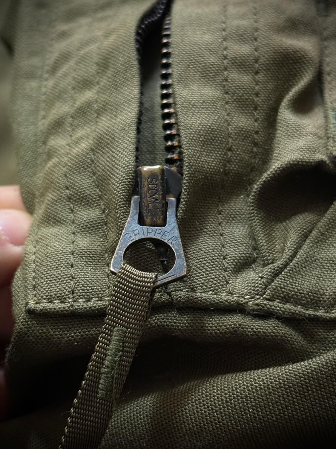 오리지널 미군 80s 밀리터리 cvc 탱커자켓 상품이미지7