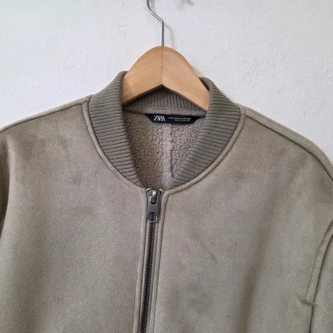 자라 스웨이드 봄버 자켓 상품이미지2