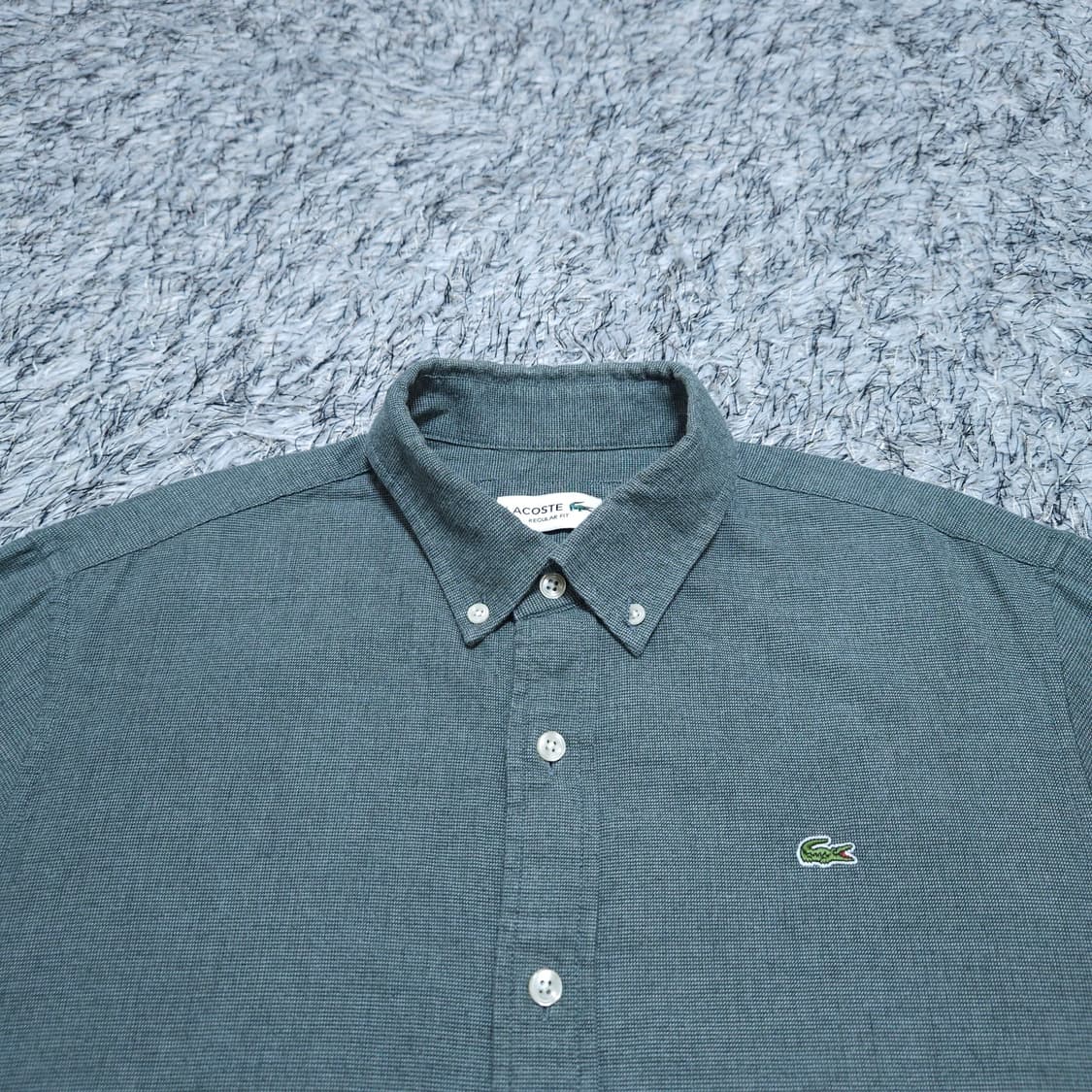 라코스테)100 남자 레귤러핏 체크셔츠남방 / 왕눈이샵 상품이미지3