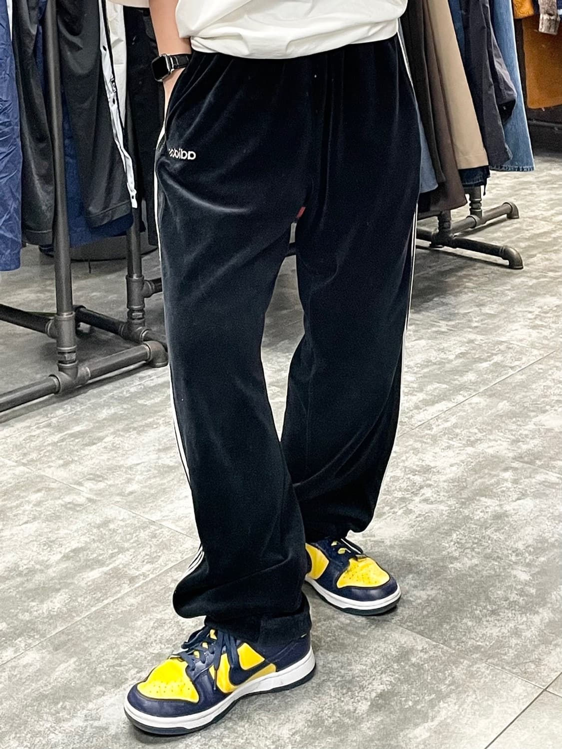 아디다스 벨벳 트레이닝 세트  상품이미지2