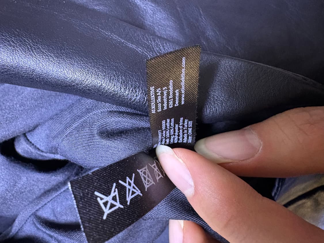 Bianca saunders x At.Kollektive 가죽 자켓 상품이미지6