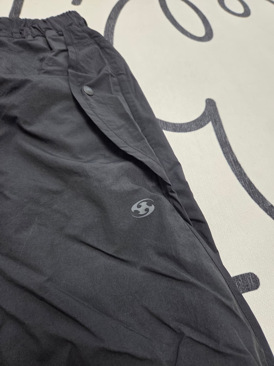 산산기어 22s/s 웨이브 팬츠 블랙 2size 상품이미지5