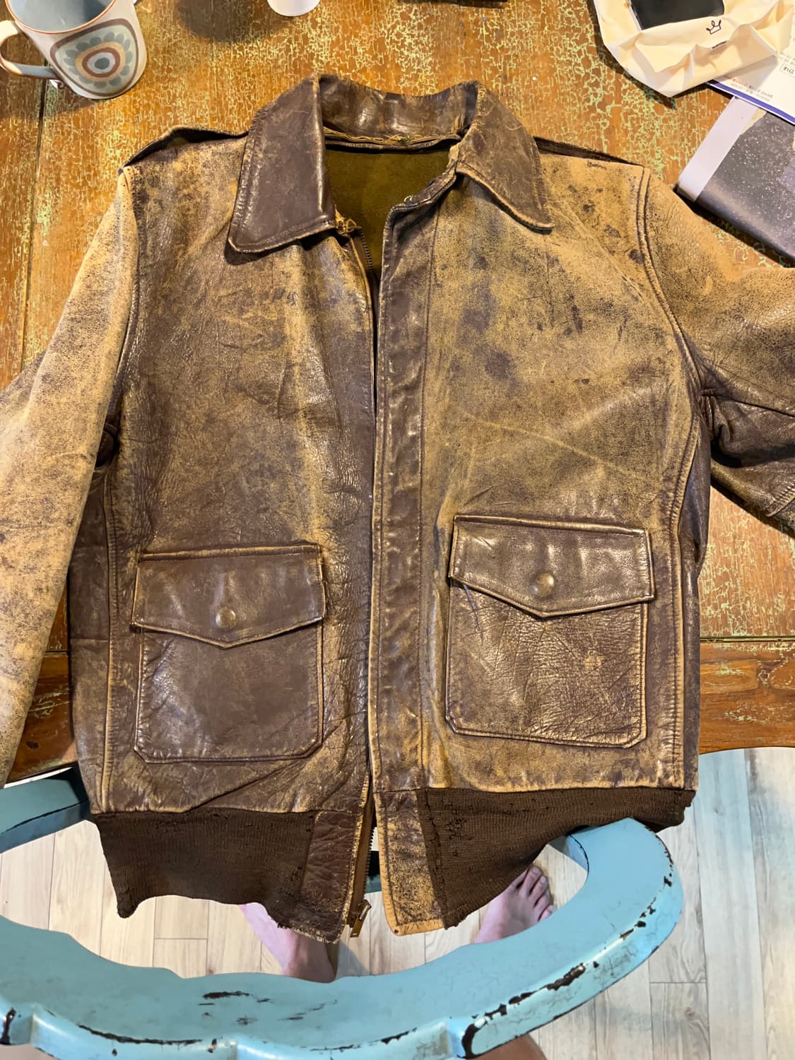 USA 40s A2자켓 (민수용.) 상품이미지3