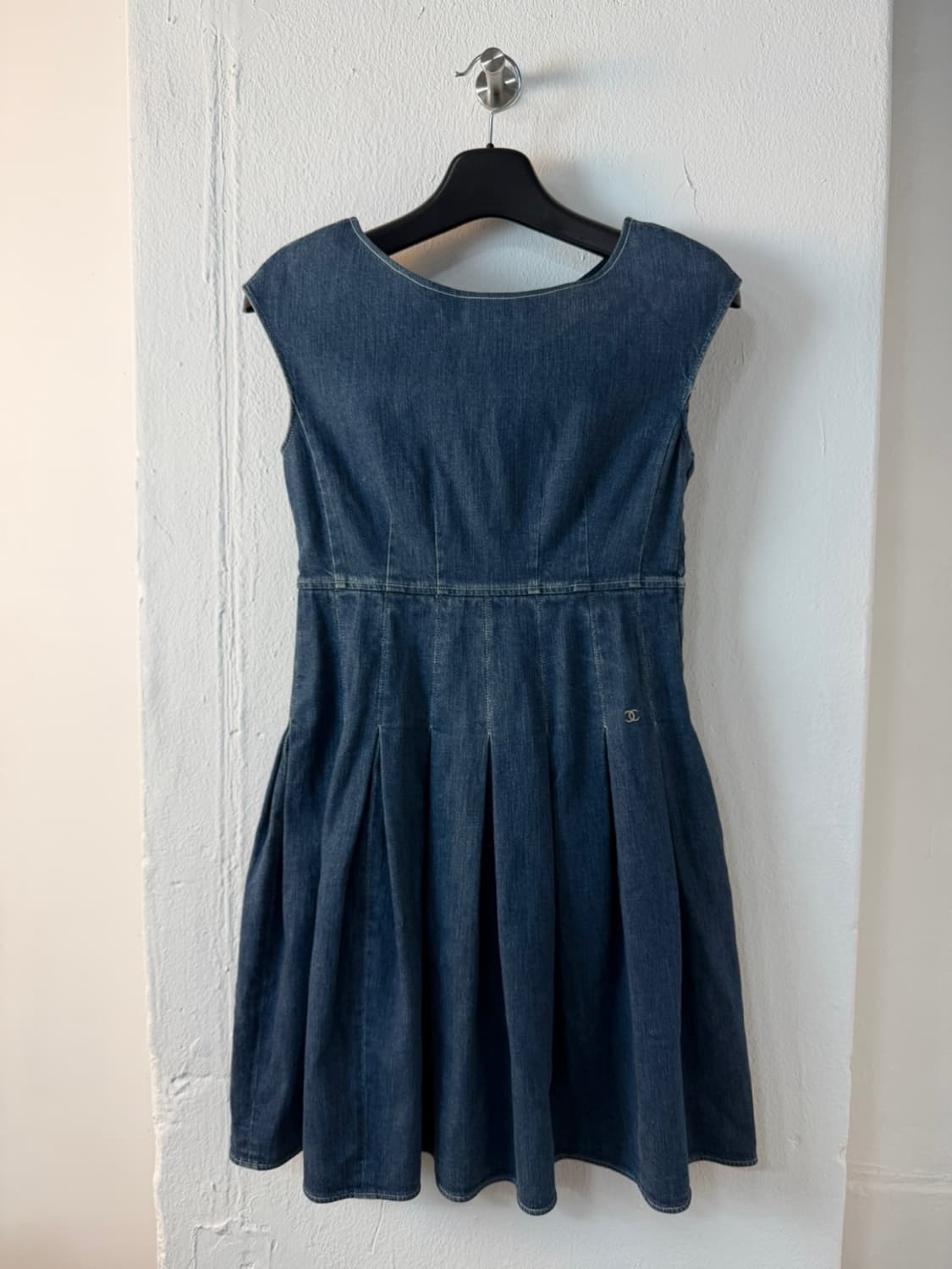 샤넬 2007 데님 미디 드레스  상품이미지2